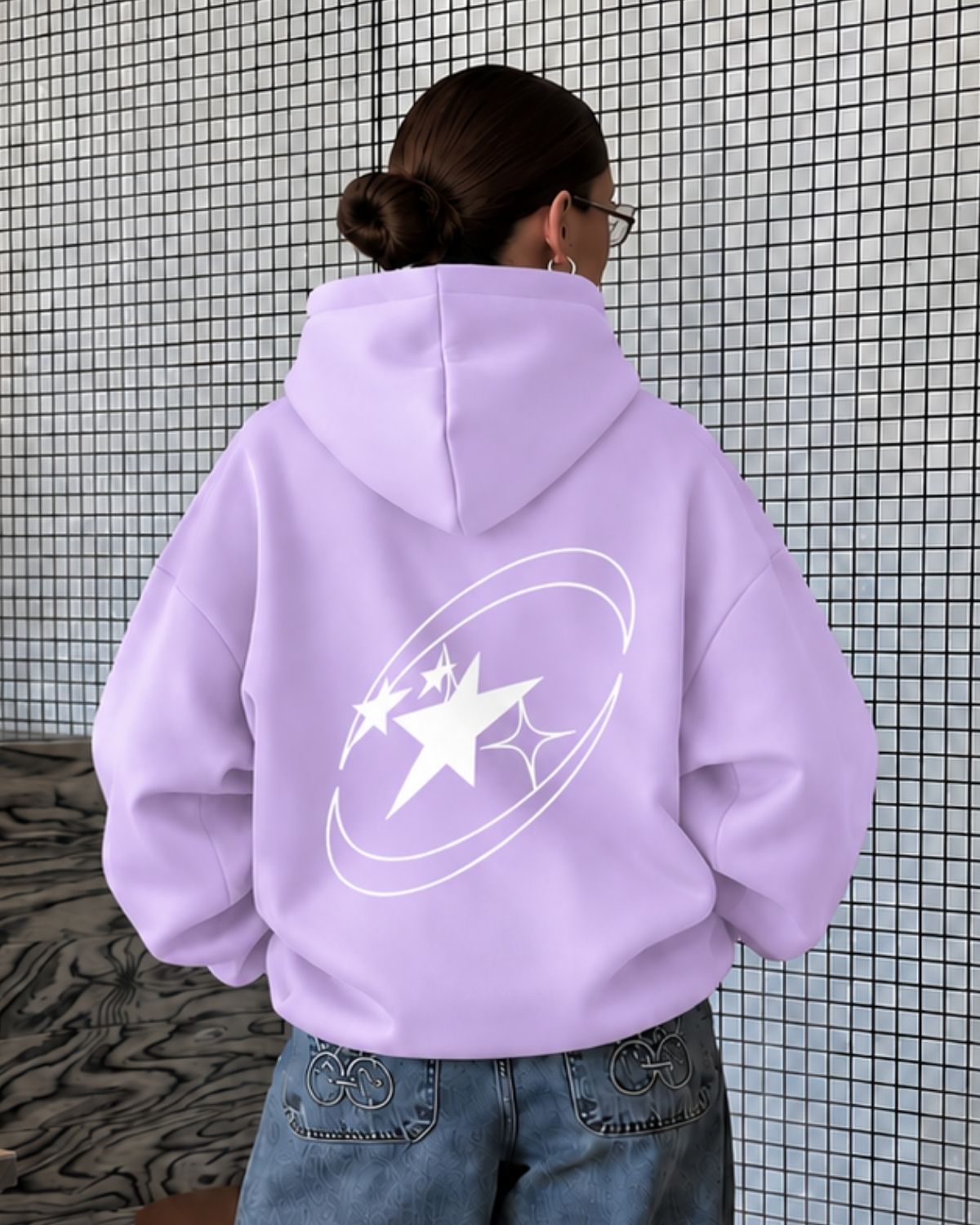 STARS  - Women Oversized Hoodie
