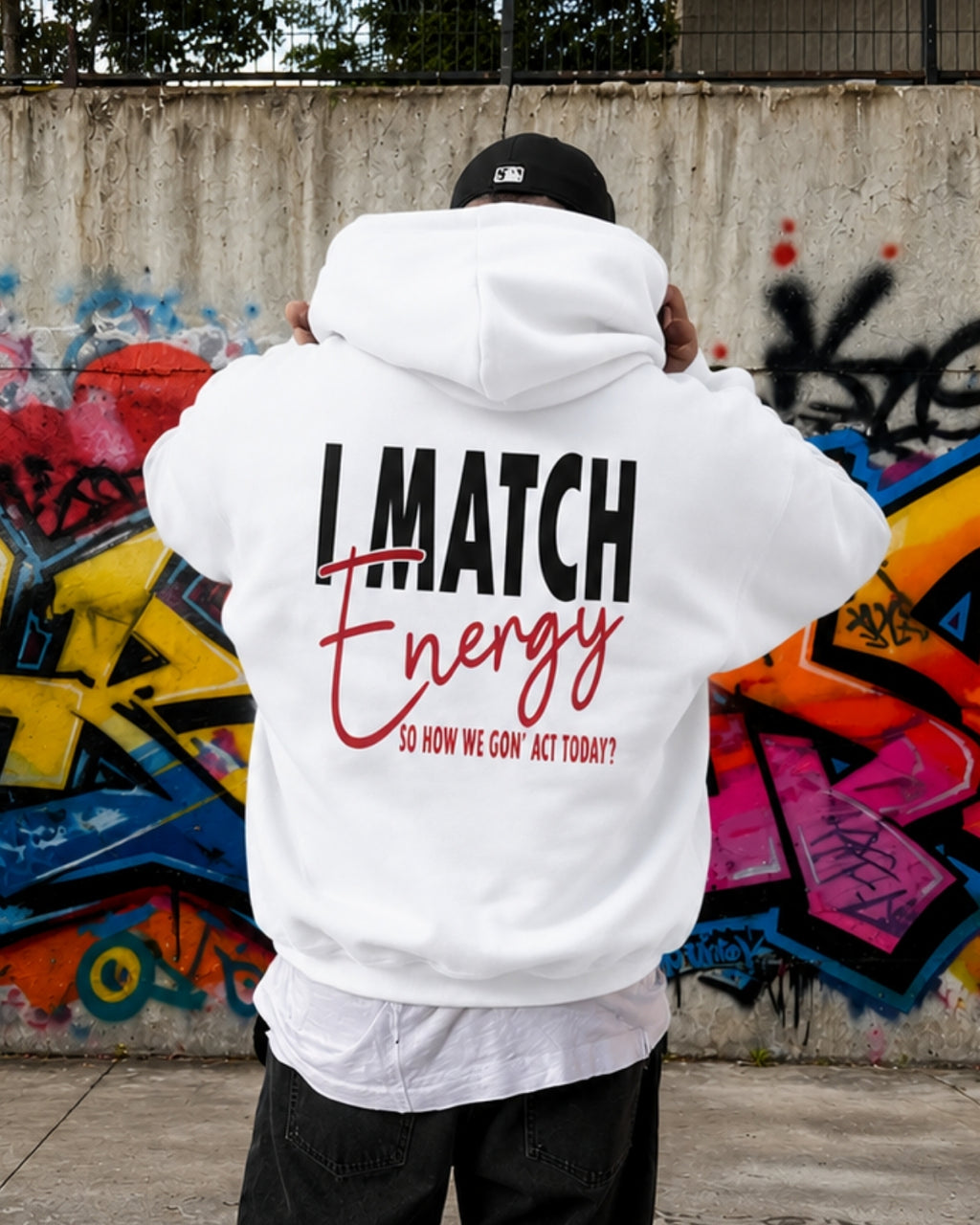 I MATCH ENERGY - Oversized Hoodie [ Unisex ]