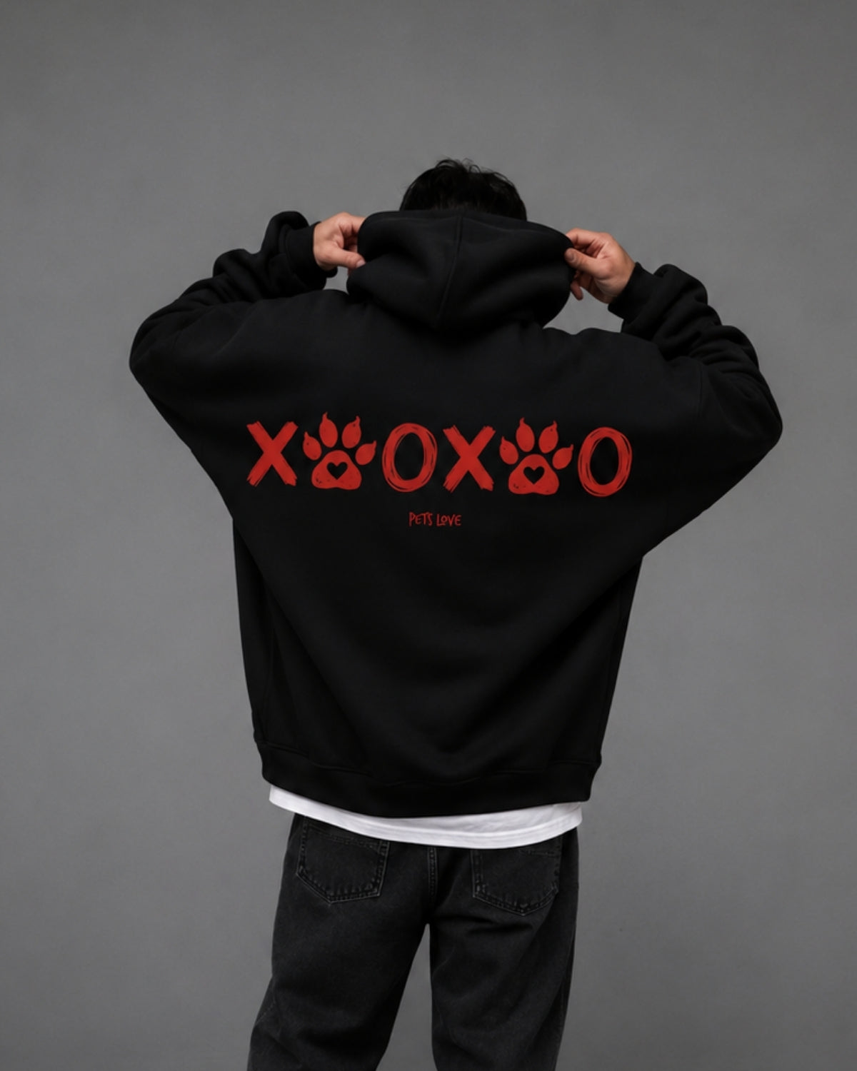 PETS LOVE - Oversized Hoodie [ Unisex ]