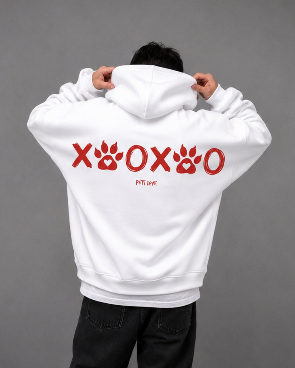 PETS LOVE - Oversized Hoodie [ Unisex ]
