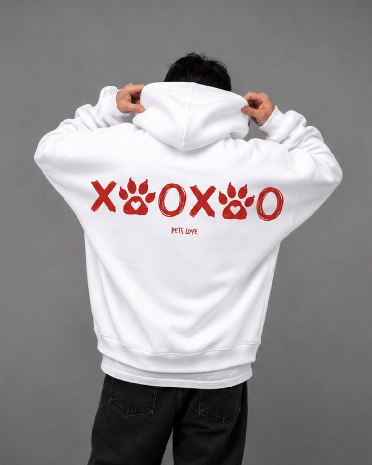 PETS LOVE - Oversized Hoodie [ Unisex ]