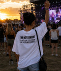 I'M NOT SHORT - Women Oversized T-shirt