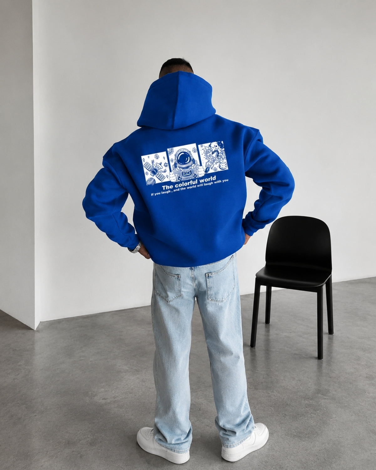 THE COLORFUL WORLD - Oversized Hoodie [ Unisex ]