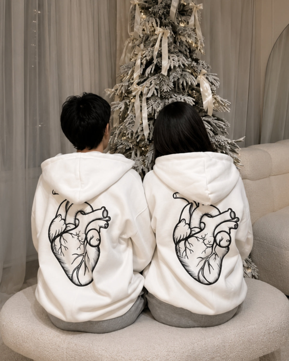 COUPLE - Oversized Hoodie [ Unisex ]