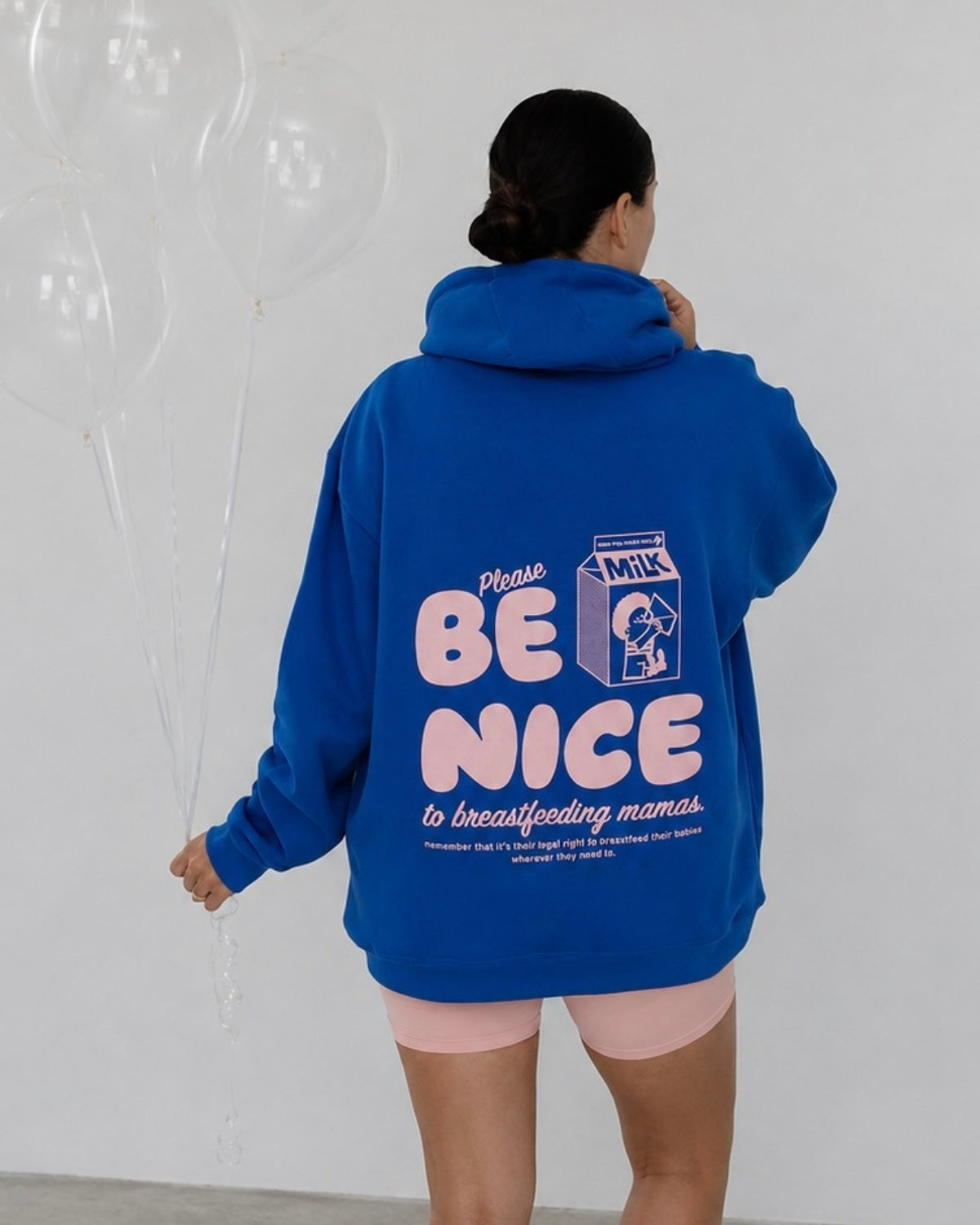 BE NICE - Women Oversized Hoodie