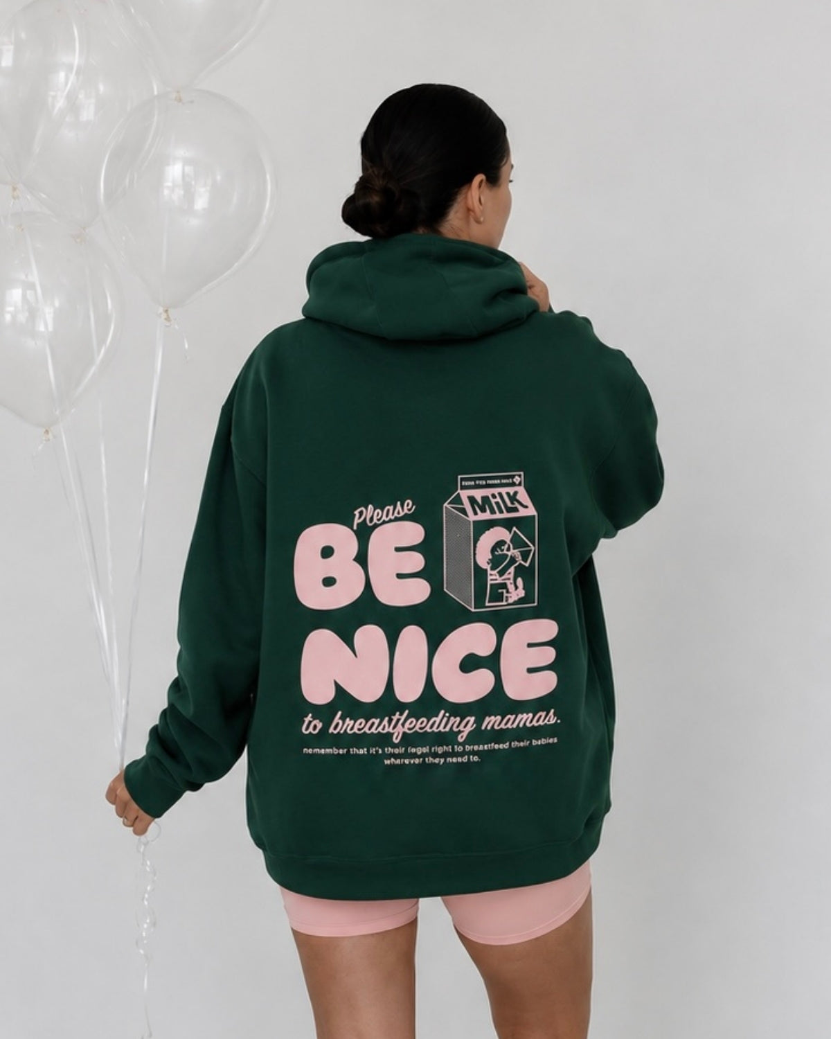 BE NICE - Women Oversized Hoodie