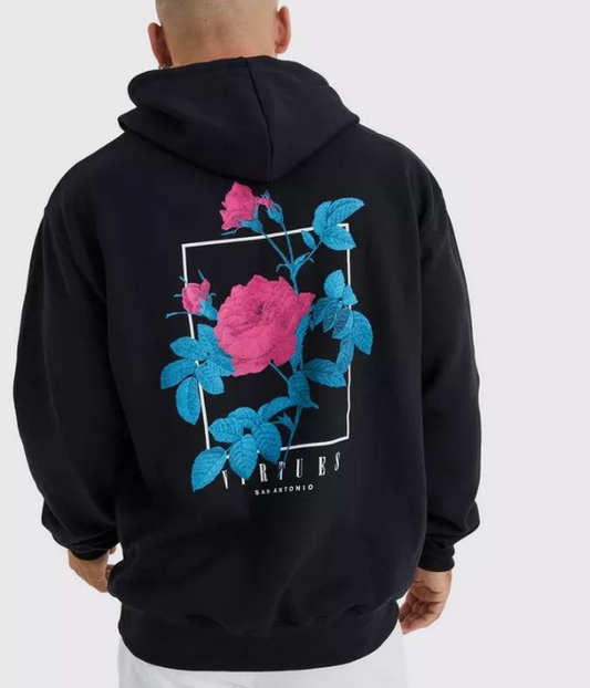 FLOWERS Oversized Hoodie