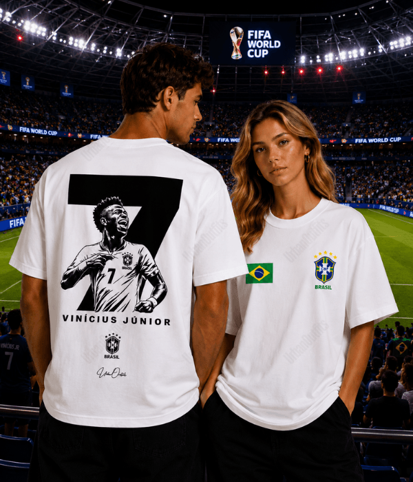 VINICIUS JR 🇧🇷 WC 2026 - Oversized T-shirt  [ Unisex ]