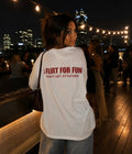 I FLIRT FOR RUN - Women Oversized T-shirt