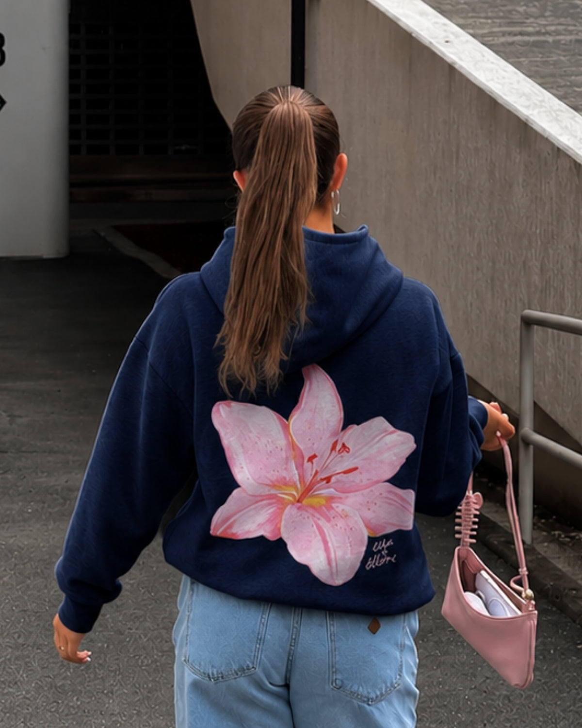 Dusk Lily - Women Oversized Hoodie