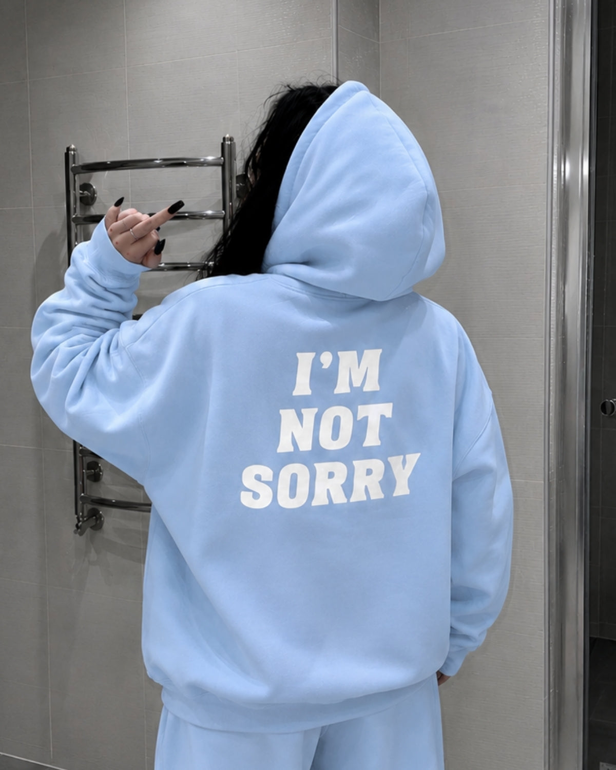 I'M NOT SORRY - Women Oversized Hoodie