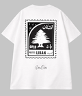 Lebanese Stamp Oversized T-shirt  [ Unisex ]