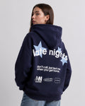 LATE NIGHTS - Women Oversized Hoodie