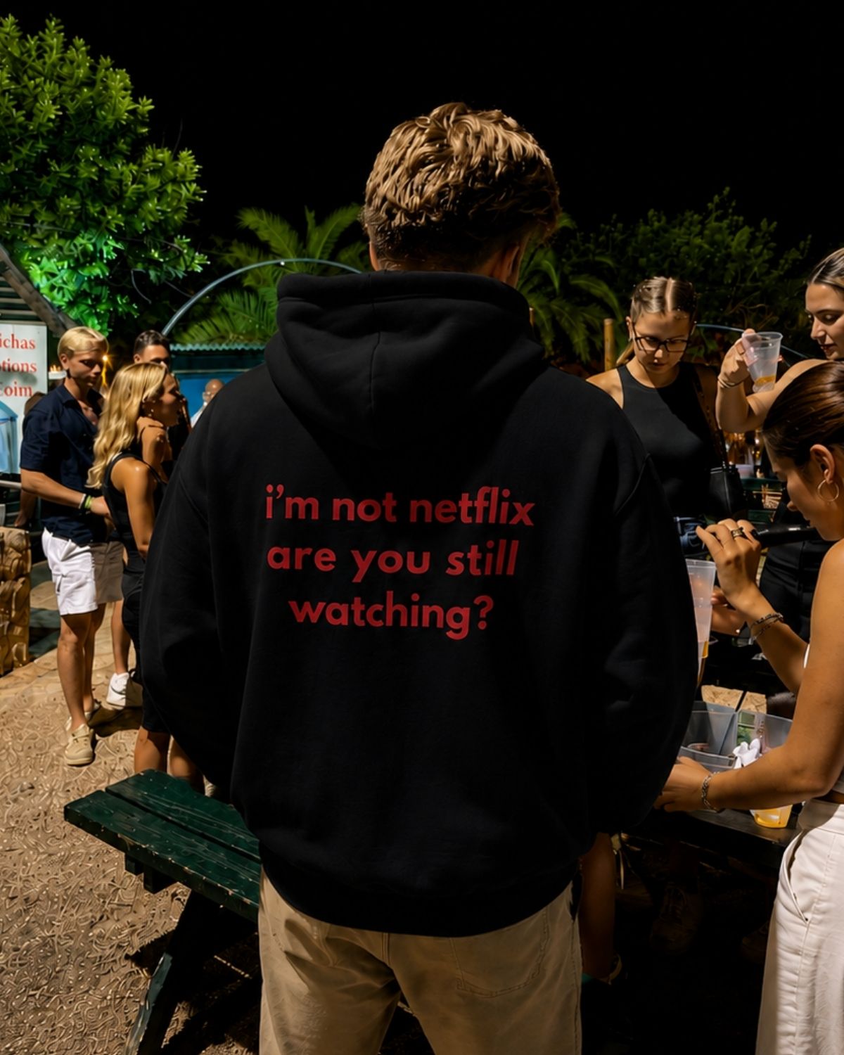 I'M NOT NETFLIX ARE YOU STILL WATCHING - Oversized Hoodie [ Unisex ]
