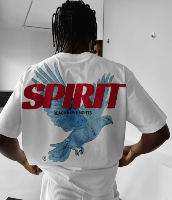 SPIRIT -  Men Oversized T-shirt [ Unisex ]