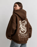 pretty girls enjoy motor sport - Women Oversized Hoodie