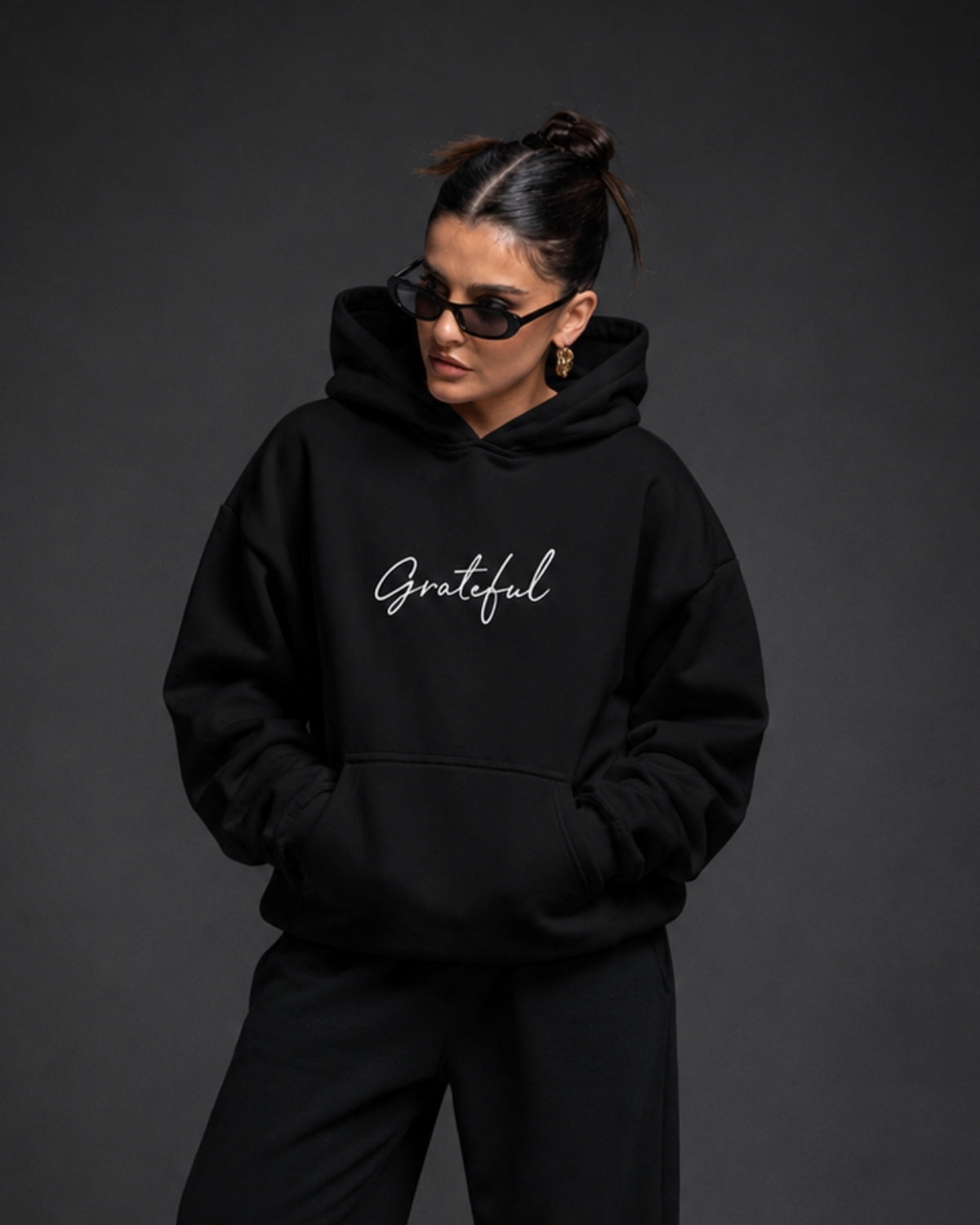 GRATEFUL - Women Oversized Hoodie