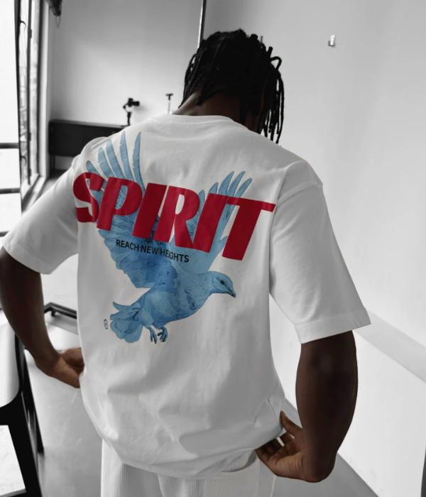 SPIRIT -  Men Oversized T-shirt [ Unisex ]