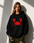 Love Lock Crab - Women Oversized Hoodie