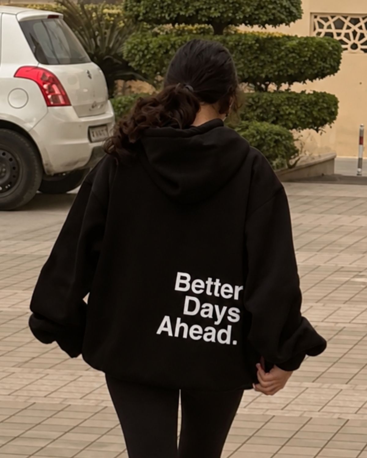 BETTER DAYS AHEAD - Women Oversized Hoodie
