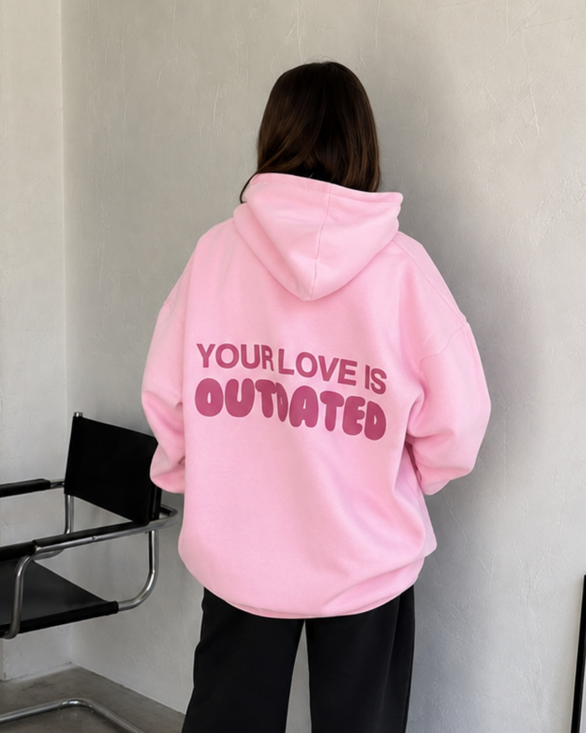 YOUR LOVE IS OUTDATED - Women Oversized Hoodie