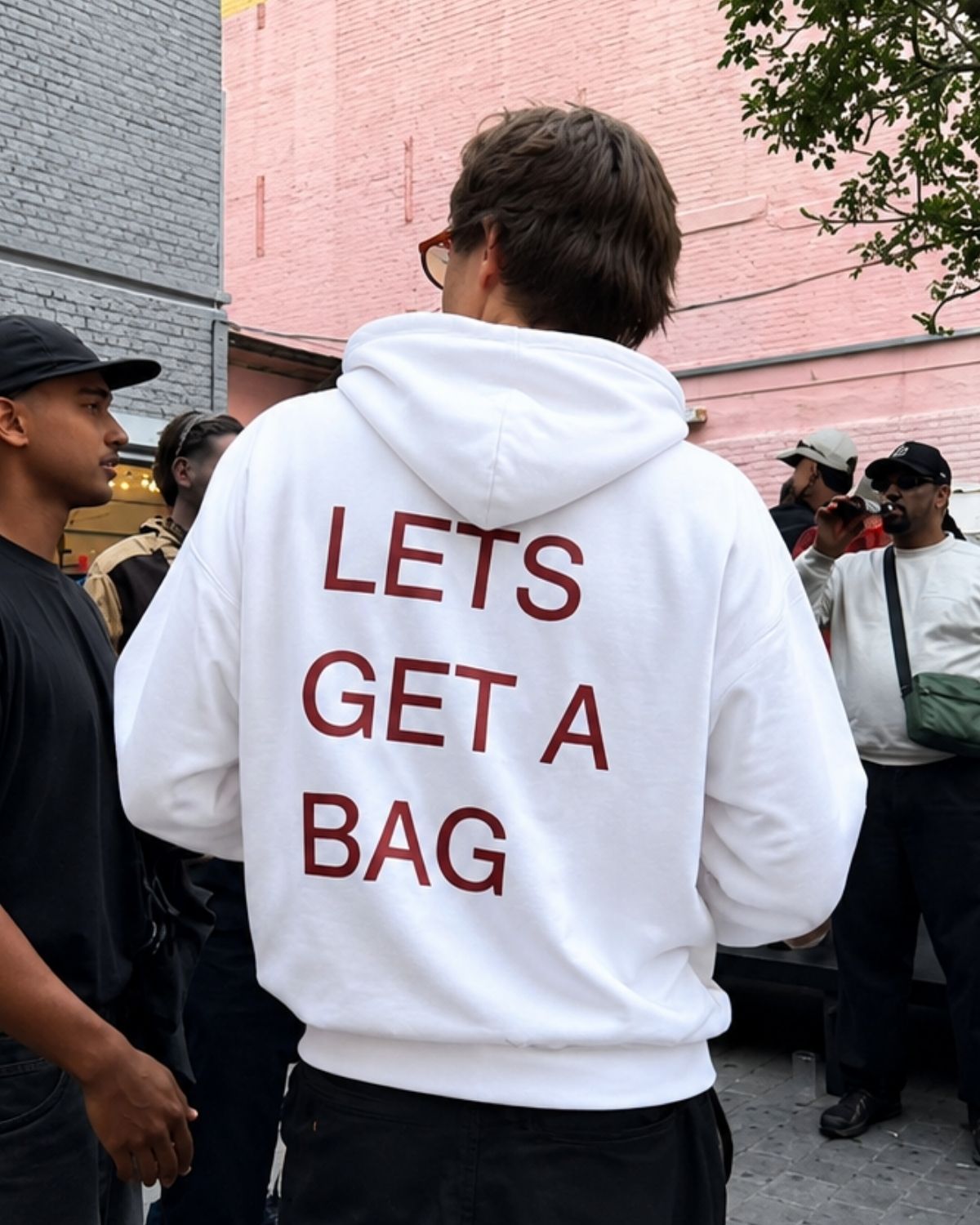 LET'S GET A BAG - Oversized Hoodie [ Unisex ]