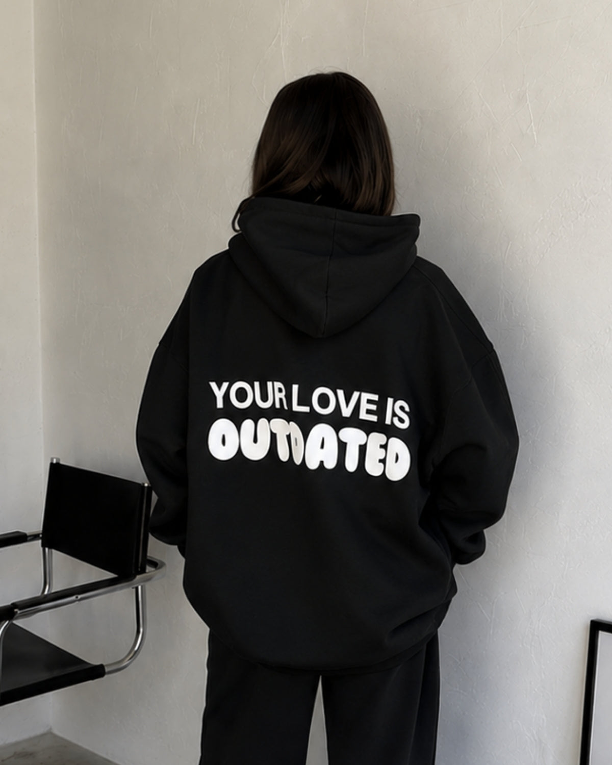 YOUR LOVE IS OUTDATED - Women Oversized Hoodie