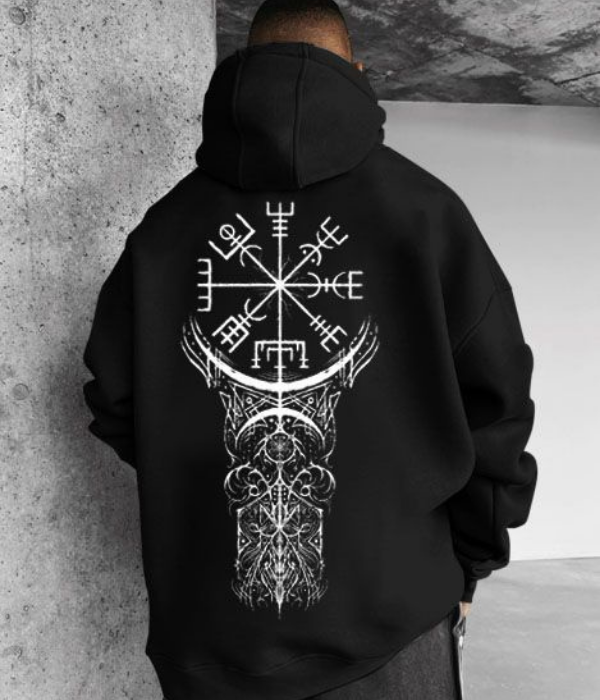 Clock Oversized Hoodie