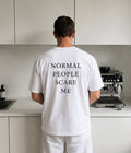 NORMAL PEOPLE SCARE ME - Oversized T-shirt  [ Unisex ]