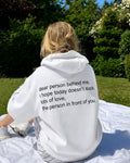 DEAR PERSON BEHIND ME, - Women Oversized Hoodie