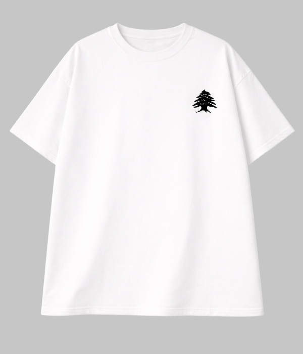Lebanese Stamp Oversized T-shirt  [ Unisex ]