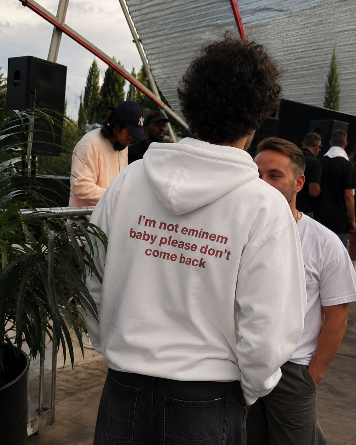 i'm not eminem - Oversized Hoodie [ Unisex ]
