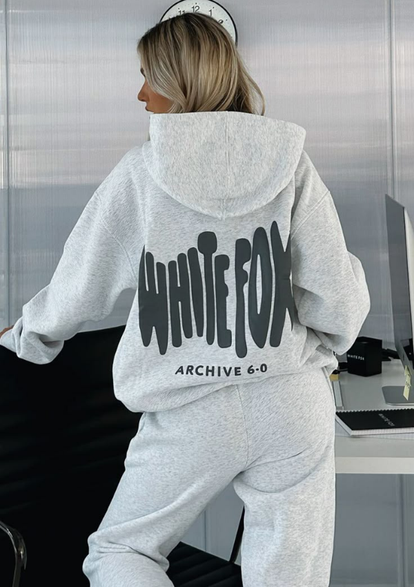White Fox Archive 6-0 - Women Oversized Set ( Hoodie +Sweatpant )