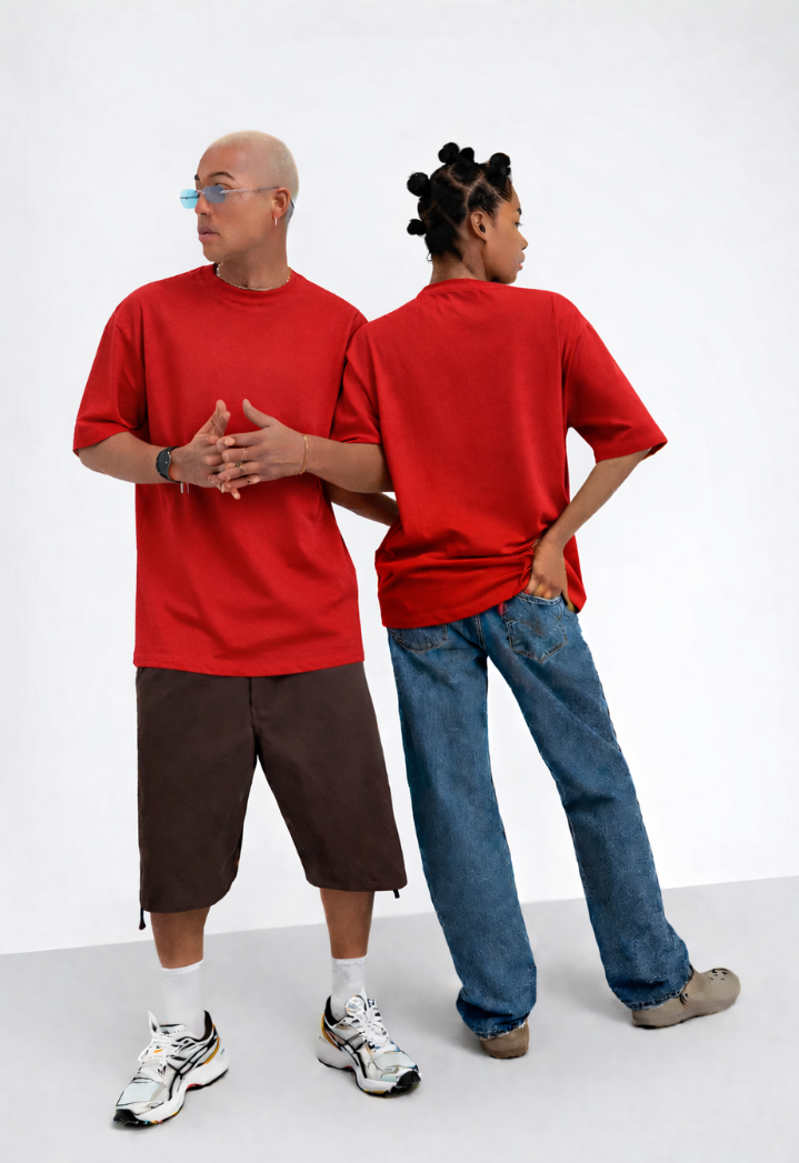 Basic T-shirt [ Unisex ] - Red
