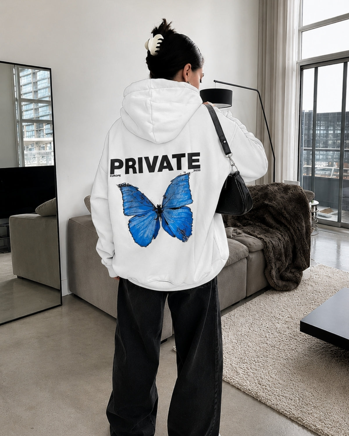 PRIVATE - Women Oversized Hoodie