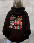 Just a girl who loves Christmas - Women Oversized Hoodie