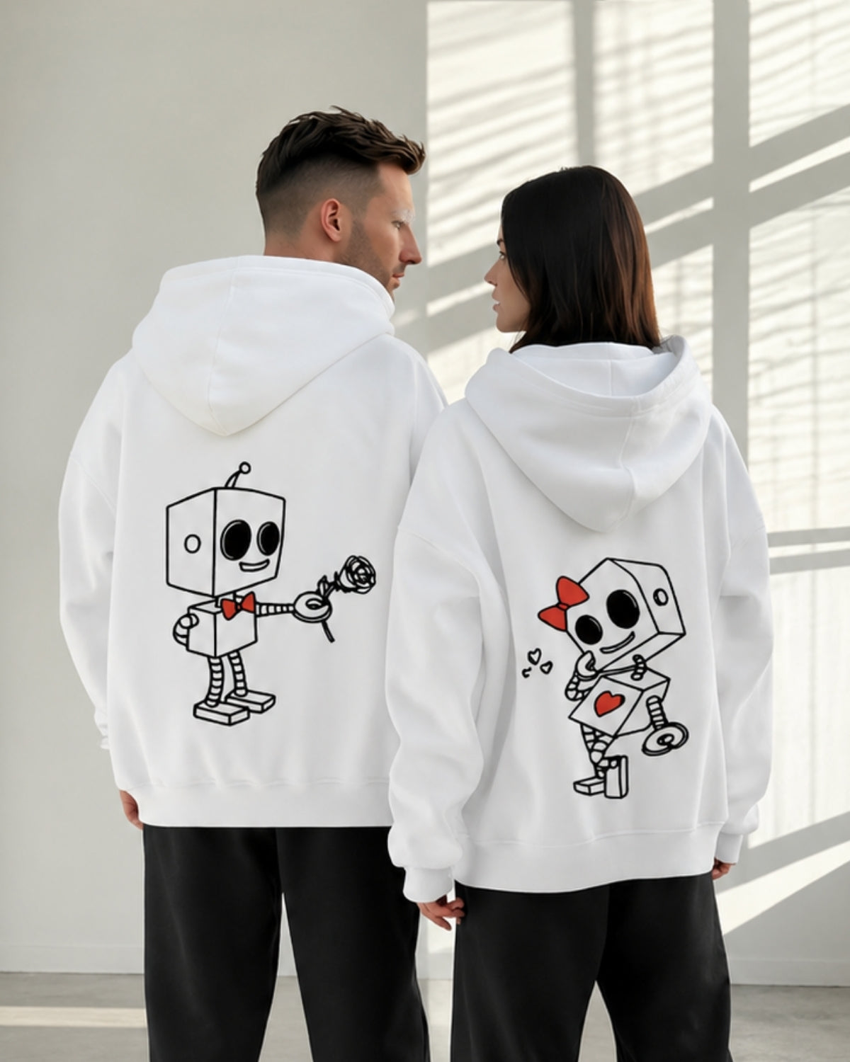 COUPLE - Oversized Hoodie [ Unisex ]