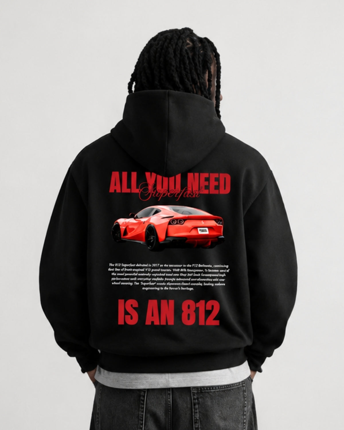 ALL YOU NEED IS AN 812 - Oversized Hoodie [ Unisex ]