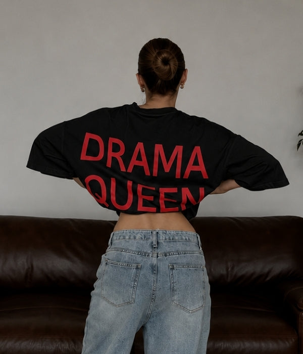 DRAMA QUEEN- Women Oversized T-shirt