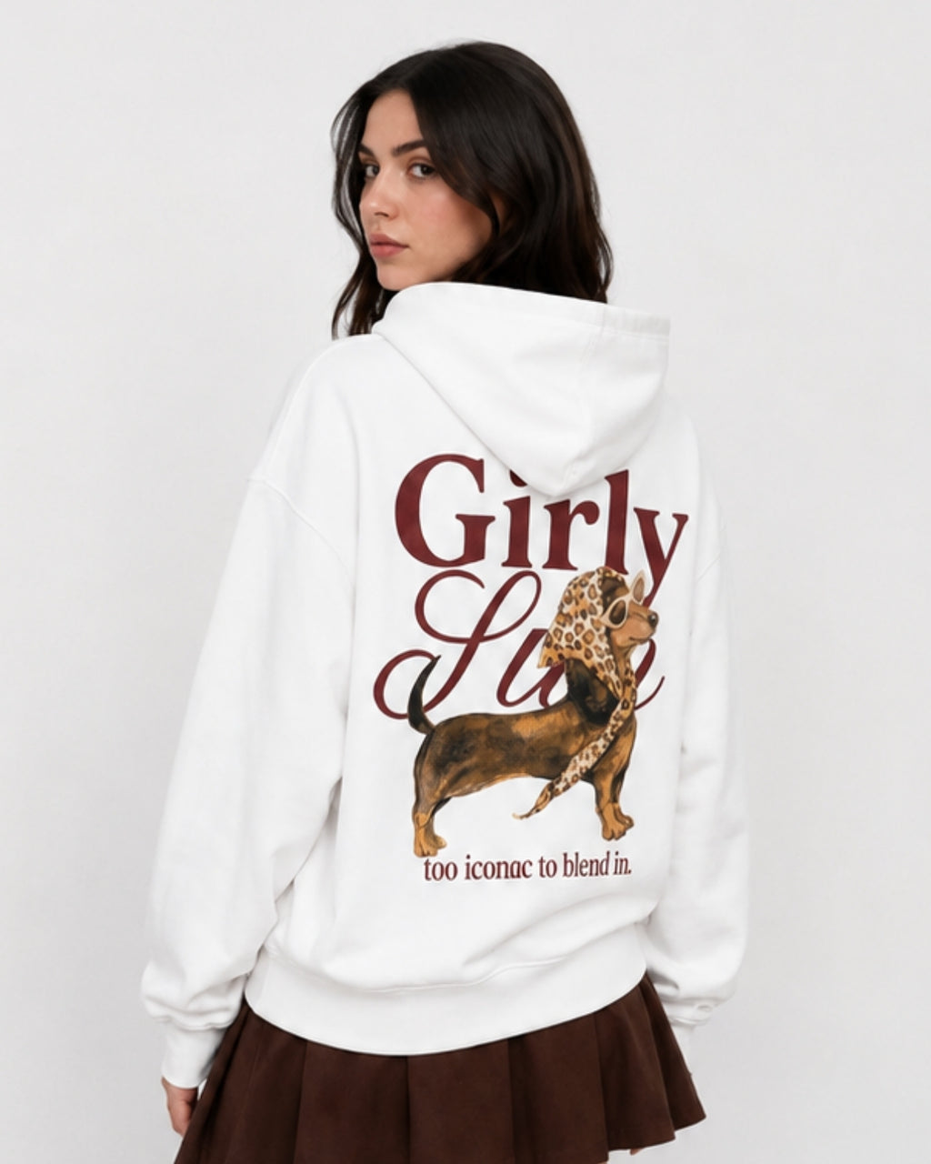 GIRLY - Women Oversized Hoodie