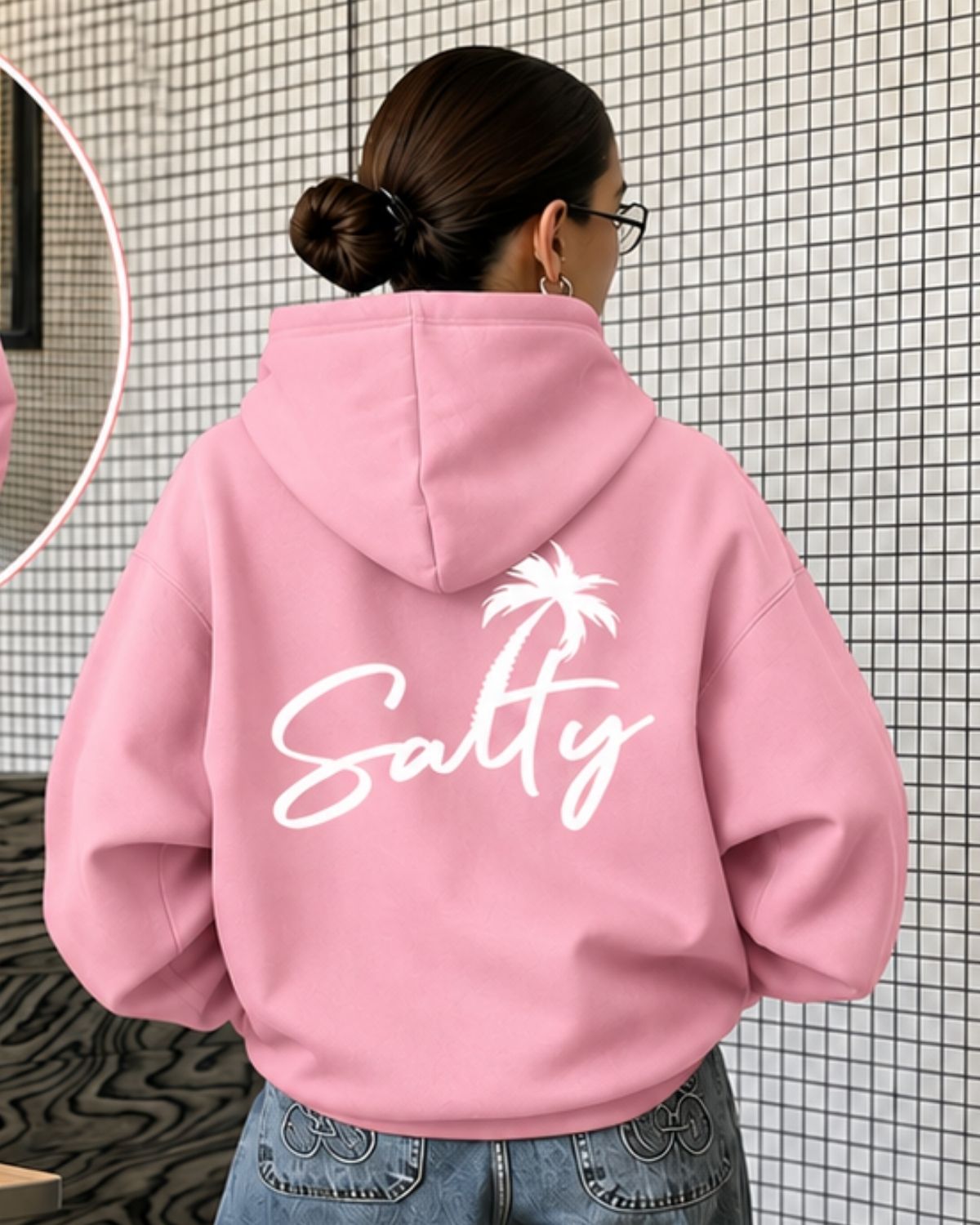 SALTY  - Women Oversized Hoodie
