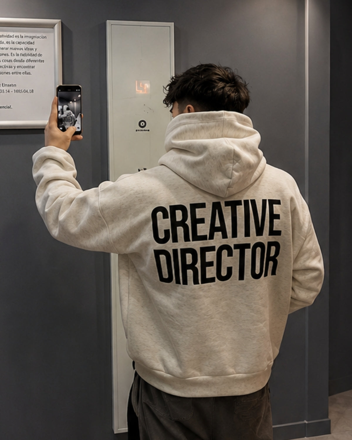 CREATIVE DIRECTOR - Oversized Hoodie [ Unisex ]