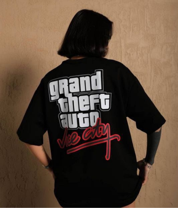 Grand theft Vice city - Women Oversized T-shirt [ Unisex ]