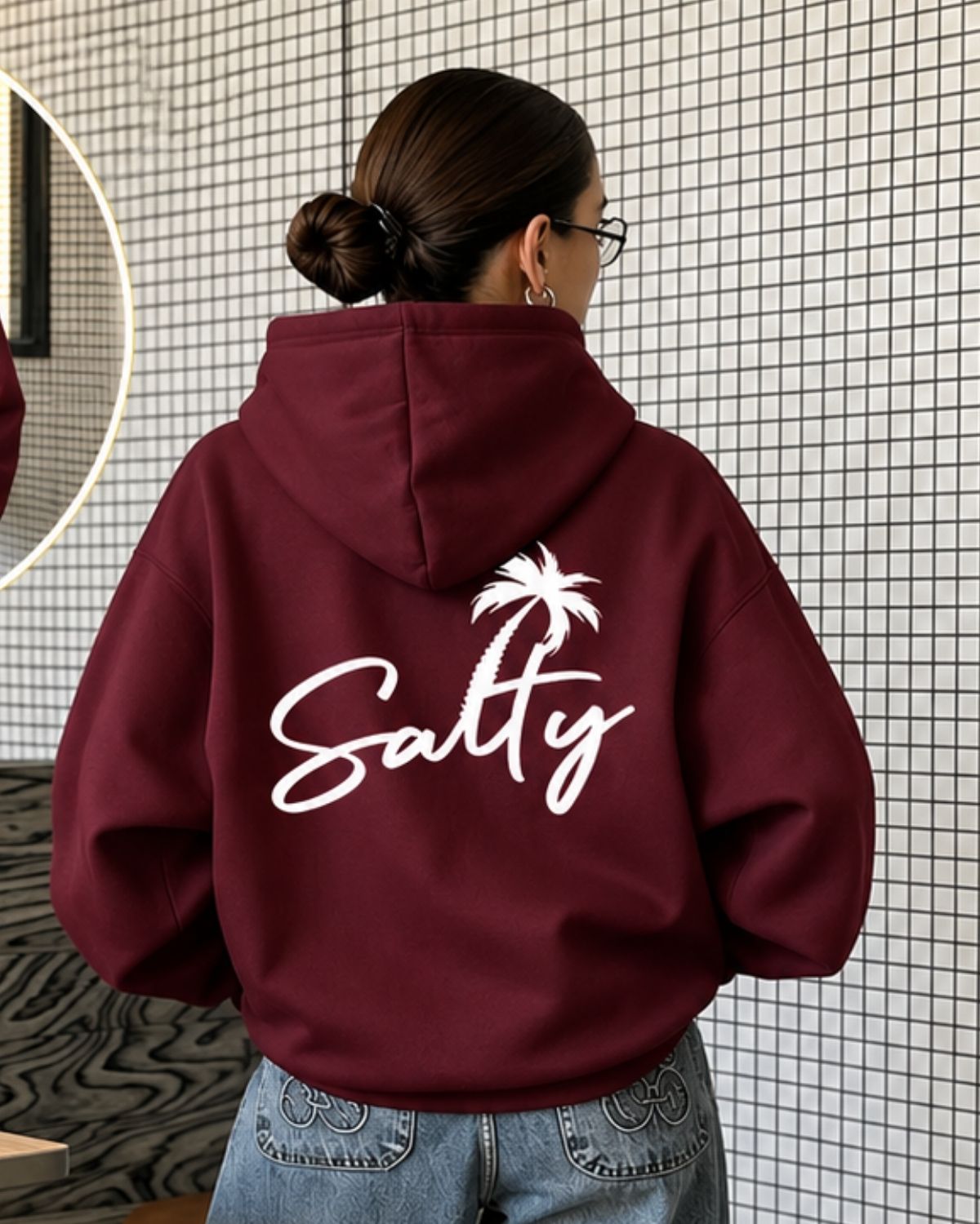 SALTY  - Women Oversized Hoodie