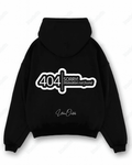404 error | SORRY! MOTIVATION NOT FOUND- Oversized Hoodie [ Unisex ]