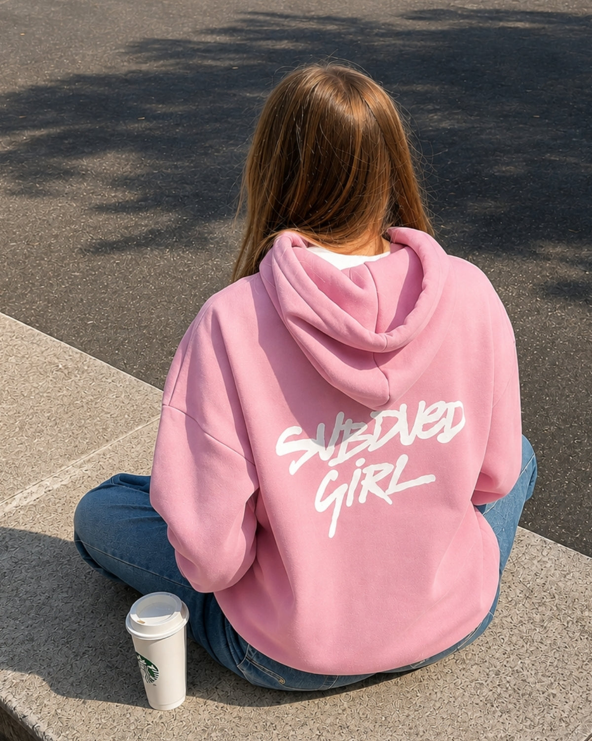 SUBDVED GIRL - Women Oversized Hoodie
