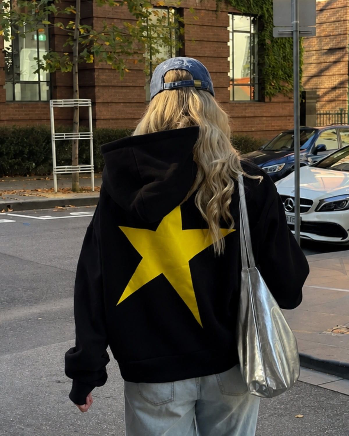 STAR - Women Oversized Hoodie