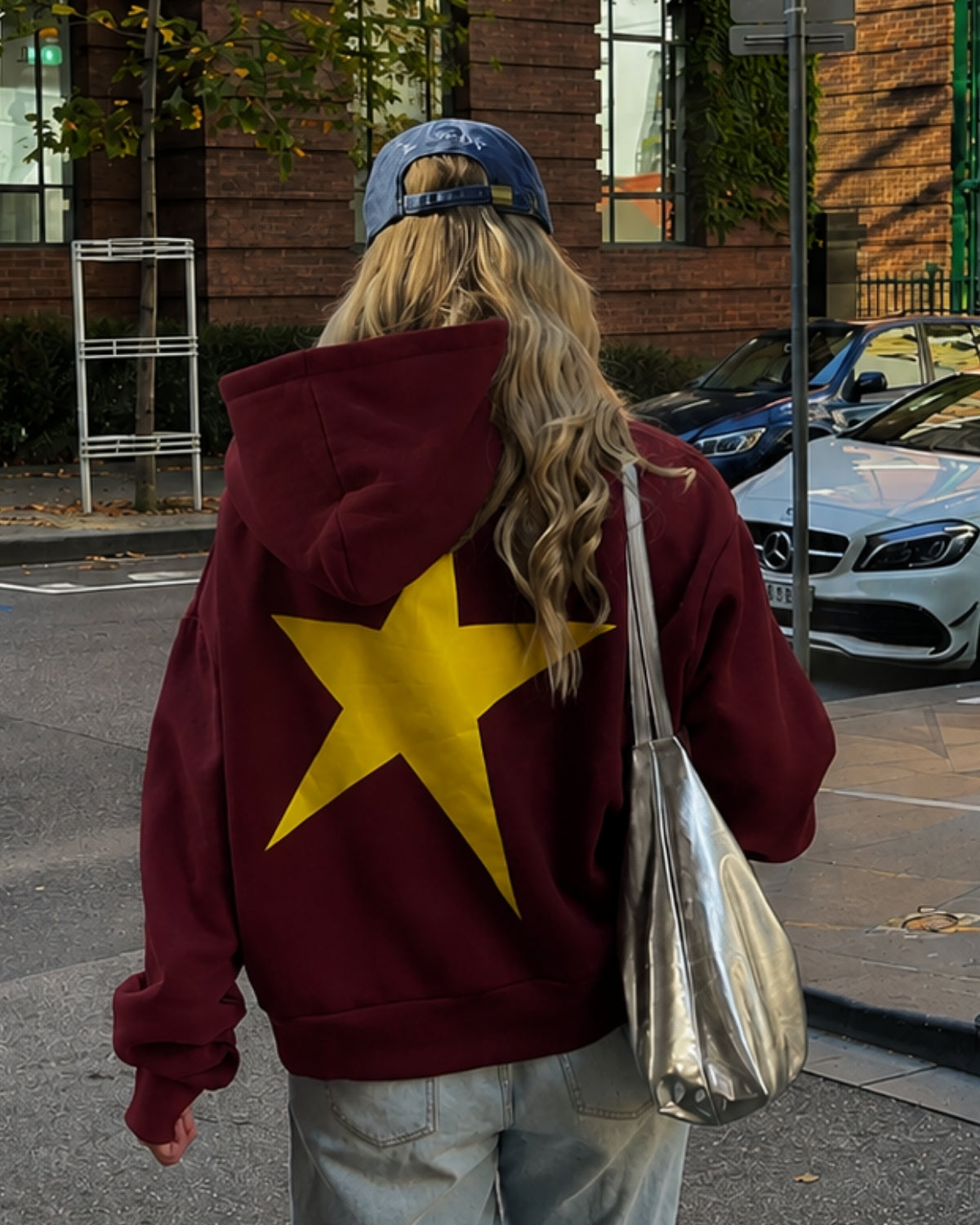 STAR - Women Oversized Hoodie
