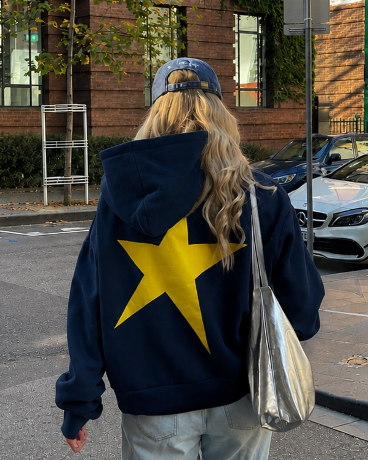 STAR - Women Oversized Hoodie