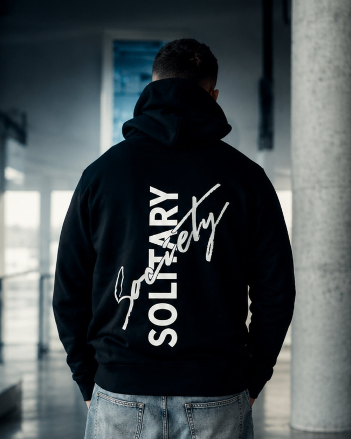 SOLITARY SOCIETY - Oversized Hoodie [ Unisex ]